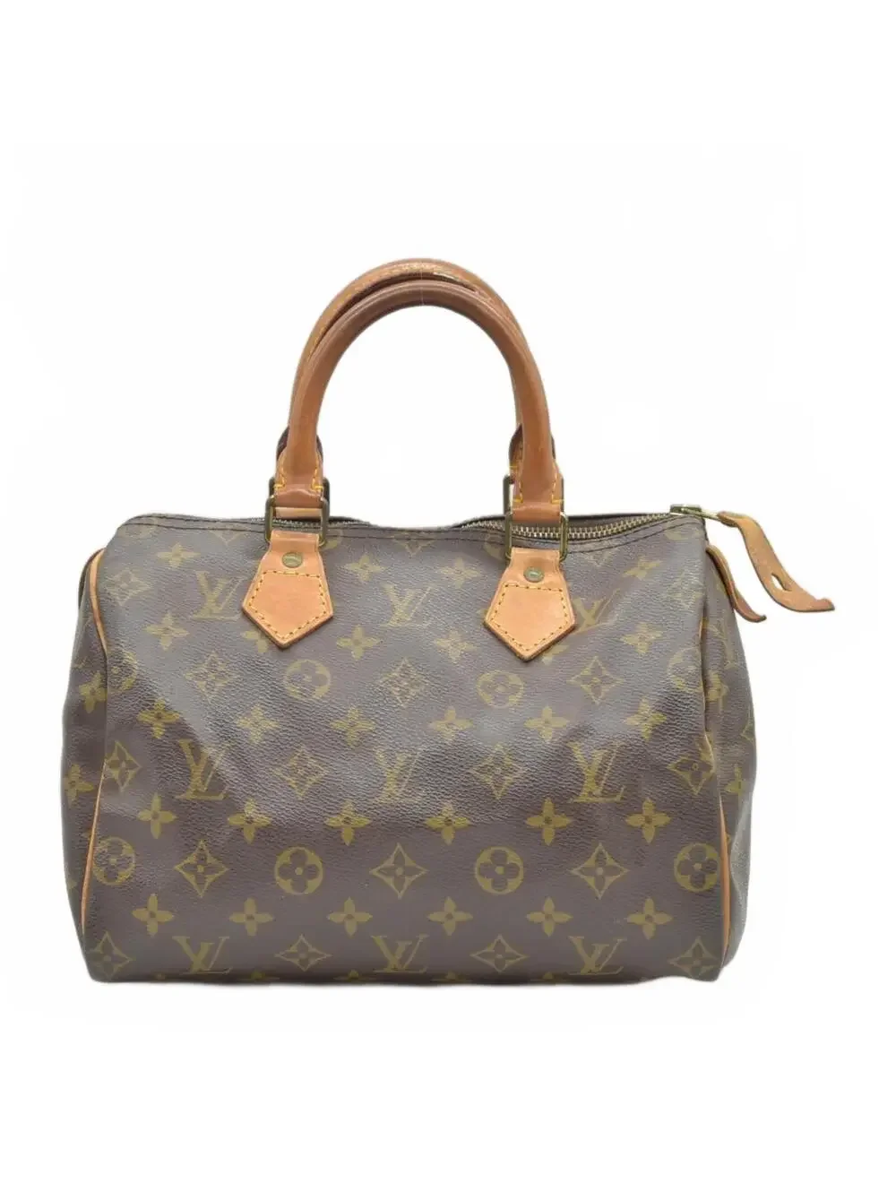 $1490 1989 Louis Vuitton Speedy 25 Brown Monogram MI8911